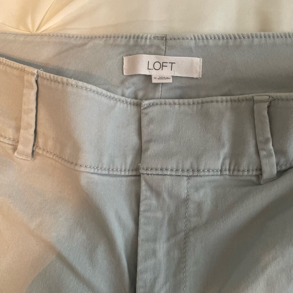 LOFT Soft Green Shorts
